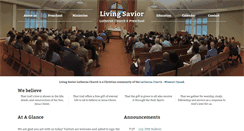 Desktop Screenshot of livingsaviorlutheran.org